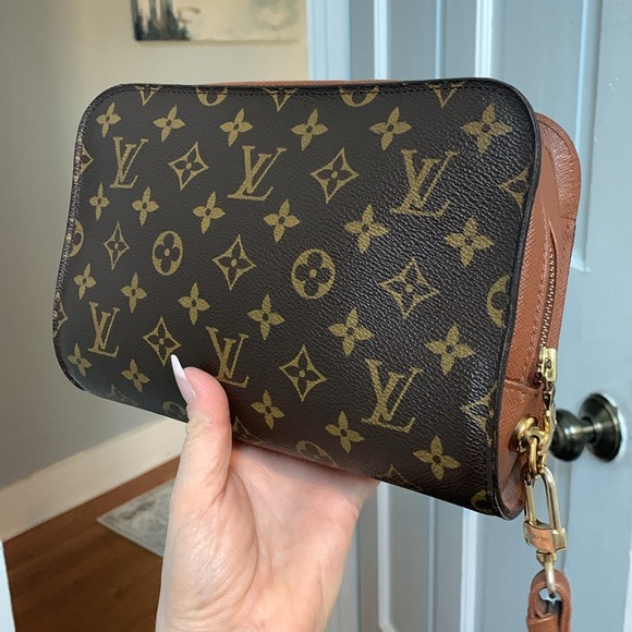 ❌SOLD❌1996 authentic Louis Vuitton Orsay clutch large wristlet - Picture 4 of 17